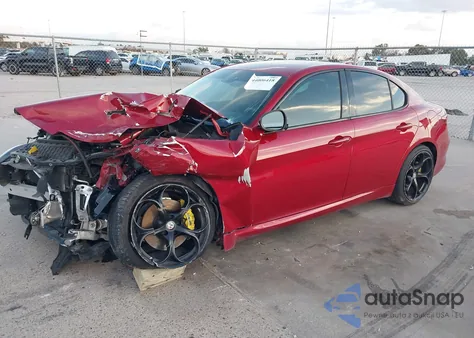 2017 Alfa Romeo Giulia Ti Rwd from USA, damaged, VIN ZARFAECN9H7545070